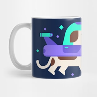 Dog in space Mug